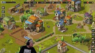 Townsmen  A Kindom Rebuilt The Seaside Empire DLC Gameplay Reveal [upl. by Oaoj]