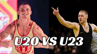 U20 vs U23 Wrestlers  Who Wins [upl. by Minier]