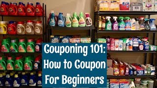 How to Start Couponing for Beginners  Couponing 101 [upl. by Cappello70]