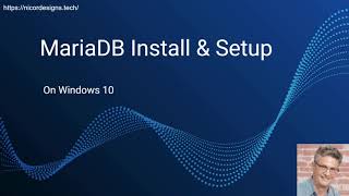 13 MariaDB Installation and Setup in Windows 10 [upl. by Ahsinwad]