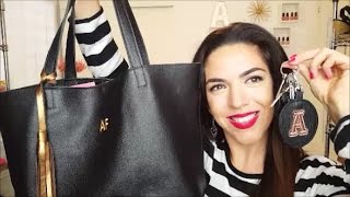 ¿Qué llevo en mi bolsa  Andrea Flores Tv [upl. by Anastasie]