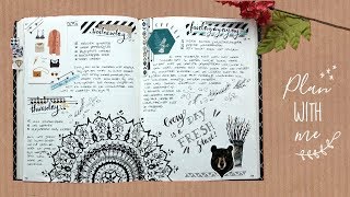 Oktober pagina samen maken  Bullet Journal [upl. by Riesman]