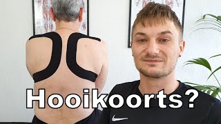 Tapen tegen hooikoorts  Hay fever taping  Sportmassage Doldersum [upl. by Lamp]