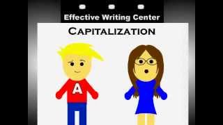 Capitalization Rules for English Basic Guide to Capital Letters [upl. by Salakcin]