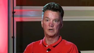 Manchester United  Louis van Gaal Interview  Sir Alex Ferguson Formations PL amp Uniteds History [upl. by Idnic489]