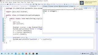 ArithmeticException [upl. by Trip899]