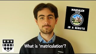 What is Matriculation [upl. by Goines]