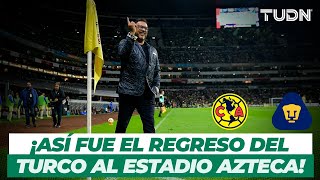 ¡POLÉMICO 🔥 Así fue el regreso del TURCO MOHAMED con Pumas al Estadio Azteca  TUDN [upl. by Keon]