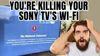 How to fix SONY TV Not Connecting To the WiFi  Stepbystep Easy Fix in 2 mins [upl. by Nosa551]