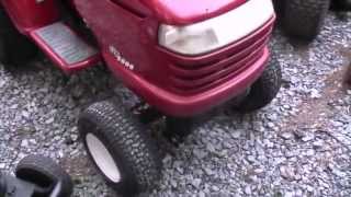 2004 Craftsman GT5000 Garden Tractor 6 Speed [upl. by Aihsotan]