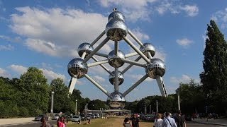 The Atomium of Brussels inside [upl. by Yecrad]