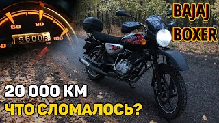 Bajaj Boxer — спустя 20 000 км  Отзыв поломки допы  Идеальный утилитарный мотоцикл [upl. by Ayram]