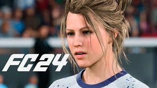 🟢EA FC 24 FEMALE CHARACTER CREATION [upl. by Eniad]