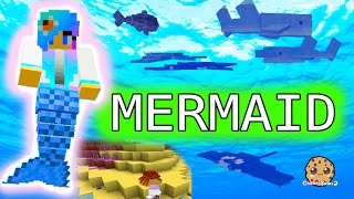 Im A Mermaid  Cookieswirlc Minecraft Game Swimming Underwater Oceancraft Gaming Video [upl. by Danila]