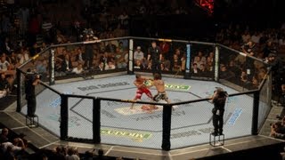 UFC 142 JOSE ALDO vs CHAD MENDES FULL FIGHT Machinima ANALYSIS Review [upl. by Nosecyrb792]