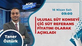 CANLI AGRO TV İle GÜNAYDIN  Ulusal Süt Konseyi Çiğ Süt Referans Fiyatını Açıkladı [upl. by Aihsi930]