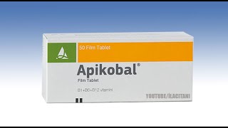 APİKOBAL Tablet Nedir Niçin Kullanılır Nasıl Kullanılır Yan Etkileri Nelerdir [upl. by Shewmaker827]