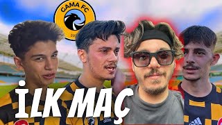 GAMASPOR VS FUTBOL ADAM  İLK MAÇ [upl. by Corrianne620]