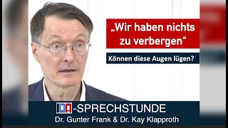 „Wir haben nichts zu verbergen“ – IDASPRECHSTUNDE mit Dr Gunter Frank und Dr Kay Klapproth [upl. by Onaicilef260]