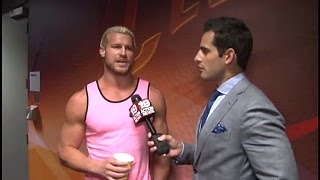 Dolph Ziggler  quotI get in trouble a lotquot his losing streak a career in stand up comedy more [upl. by Gualterio234]