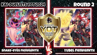 YuGiOh  SnakeEyes Fiendsmith Vs Yubel Fiendsmith  KaiDuelists YOT 2024 [upl. by Checani45]