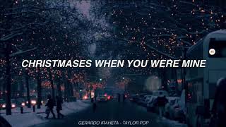 Taylor Swift  Christmases When You Were Mine Sub Español [upl. by Anura]