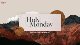 March 25 2024  630PM IST  Holy Monday Service at Methodist Tamil Church Vepery [upl. by Nirtiak]