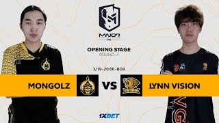 MONGOLZ vs LYNN VISION  PGL Major 2024  Opening Stage  Day 3  MN cast [upl. by Halla196]