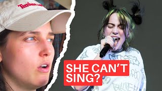 Billie Eilish Interesting Moments Voice Cracking Stage Falls and Broken Ankles [upl. by Eoin]