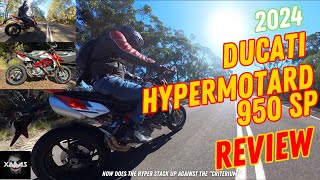 2024 Ducati Hypermotard 950 SP Review [upl. by Saibot371]