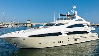 Inside a 10000000 Luxury SuperYacht  Sunseeker 121 Super Yacht Tour [upl. by Nylarad]