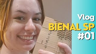 Vlog Bienal do Livro de SP 2024 01  Dia 6  Autora [upl. by Alekal]