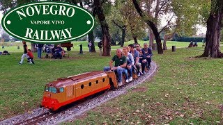 La Novegro Railway e i treni del circuito di vapore vivo [upl. by Sama]