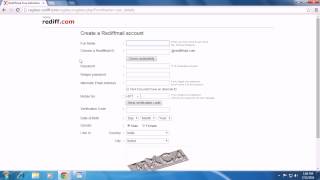 Rediffmail Sign Up  How To Create Rediffmail Account 2014 [upl. by Costin]