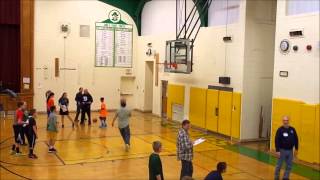 Kevon Hang at the Knights of Columbus Free Throw Contest  2014 Waterford MI [upl. by Eanil]