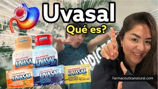 Antiacido  famoso Uvasal 🥼💊Comentado por Farmaceutica 📺 Qué es Cómo usarlo💊 [upl. by Shumway]