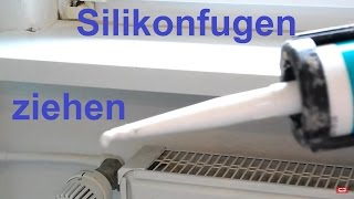 DIY Anleitung Silikonfuge Acrylfuge ziehen ganz leicht gemacht [upl. by Amaso253]