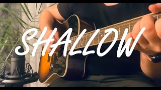 Lady Gaga Bradley Cooper  Shallow Acoustic karaoke [upl. by Helms]