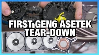 Corsair H150i Pro TearDown Aseteks Gen6 Changes [upl. by Zitah27]