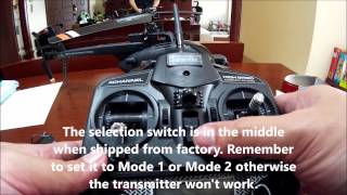 FX070C 24G 4CH 6Axis Gyro Flybarless MD500 Scale RC Helicopter  Unboxing and First Tests [upl. by Dunning772]