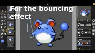 pokemon sprite animation using piskel [upl. by Freddi]