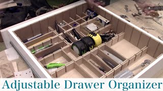 Adjustable Drawer Storage Organizer [upl. by Yrruc]