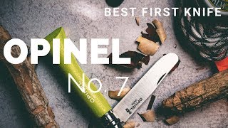 The BEST choice for a first Knife  Opinel No 7 Inox [upl. by Agnizn]