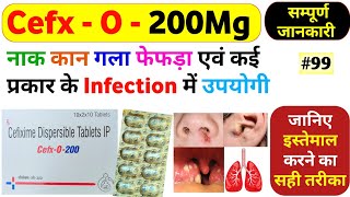 Cefx O 200 Tablet  Cefx O 200mg tablets uses in hindi  Cefixime 200mg tablet cefxtablet cefixime [upl. by Toth]