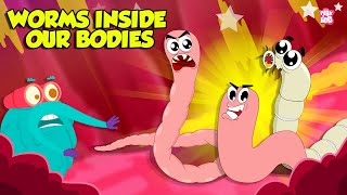 Terrifying Parasites Inside the Human Body  Tapeworms Hookworm Roundworm amp More  Dr Binocs Show [upl. by Yllah327]