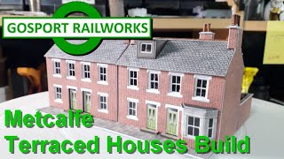 A Newbie Builds Metcalfe Terraced Houses Build [upl. by Pontus]