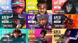 Apex Legends Season 113 All Cinematic Launch Trailers  HD [upl. by Shena]