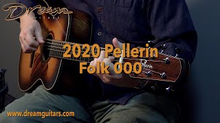 2020 Pellerin Folk 000 Torrefied Birdseye MapleBearclaw Sitka Spruce [upl. by Sivlek630]