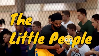 Nba Live 19  The Little People  BackCourt Defender  Block 3pt Glitch Traits  Super Kintendo [upl. by Obidiah]