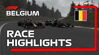 Race Highlights  Belgium Grand Prix 2024  F1 2021 [upl. by Gorski392]